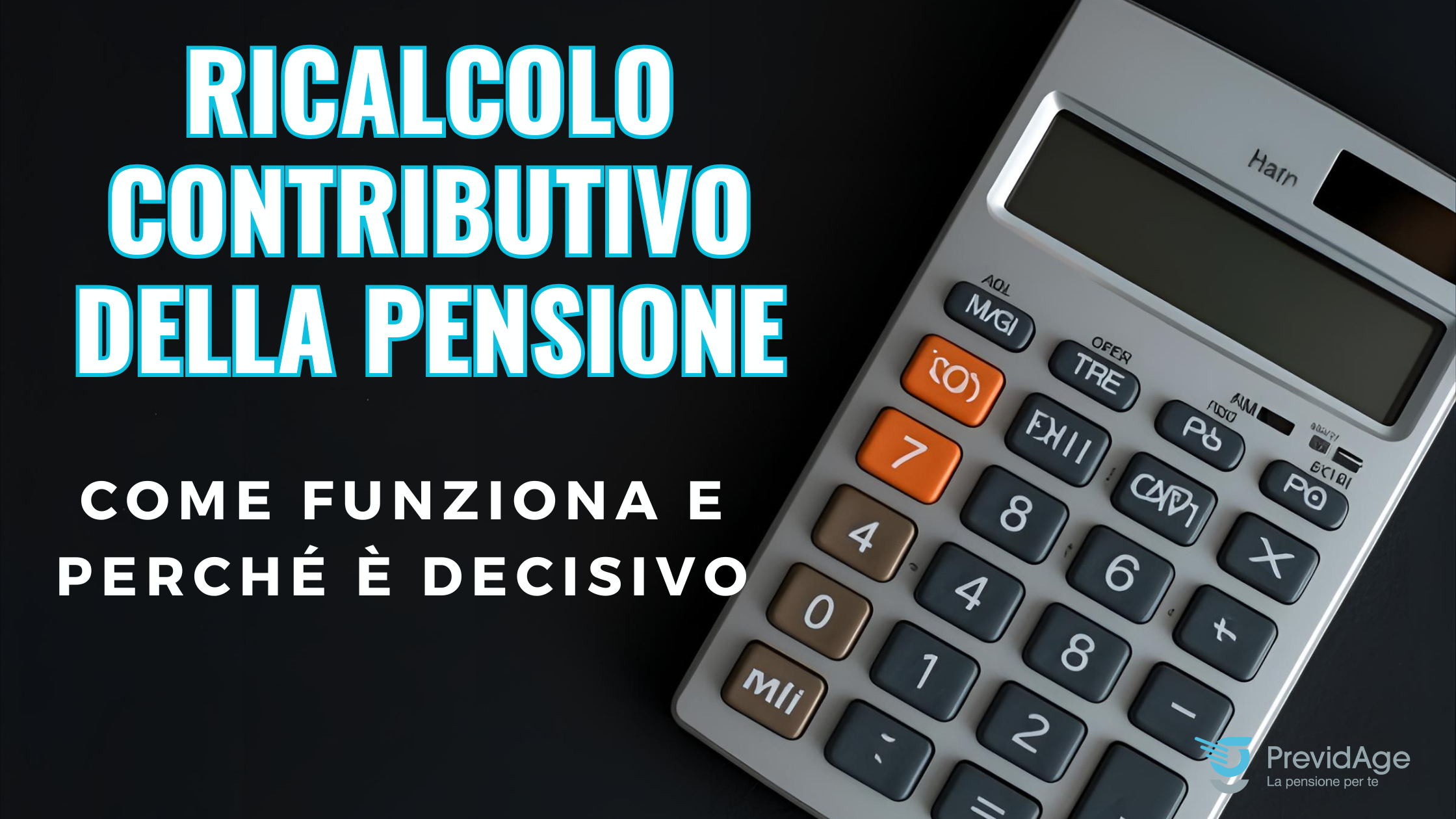 Ricalcolo contributivo