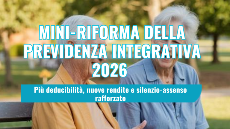 Previdenza integrativa 2026
