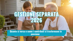 Gestione separata 2026